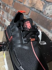 Adidas X Star Wars Nmd Size 7.5 Darth Vader Dark Side NMD_R1 FW2282
