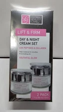 Global Beauty Care LIFT & FIRM Day & Night Cream Set (2pk)