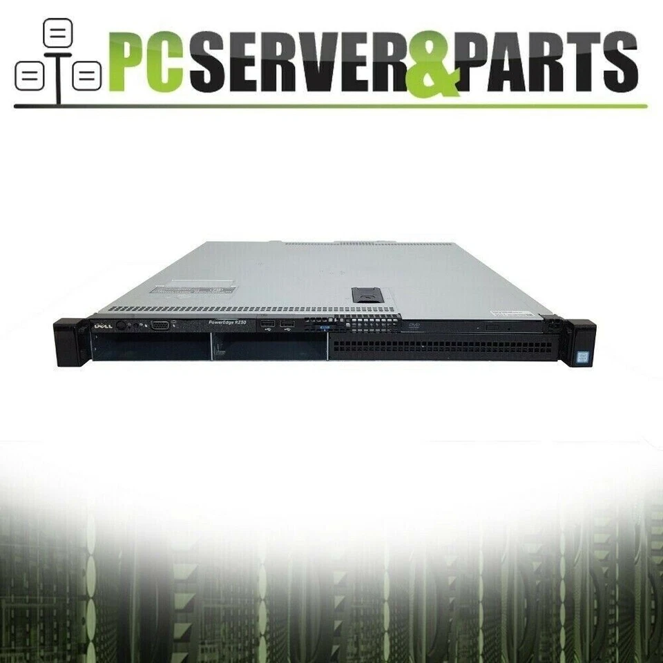 Dell Poweredge R230 3.00GHz E3-1220 v5 16GB 2x 500GB 3.5" HDD S130 - Image 2 of 4