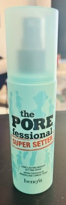Benefit the POREfessional Super Setter Setting Spray 4 oz Long Lasting