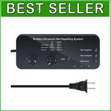 Powerful Indoor & Outdoor Ultrasonic Bat Remover - Simple Installation Included