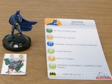  HeroClix DC THE BRAVE AND THE BOLD Batman 016 with card 