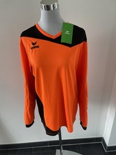 Erima Glasgow Torwarttrikot Langarm Orange/Schwarz Gr&ouml;&szlig;e L Nr. 99