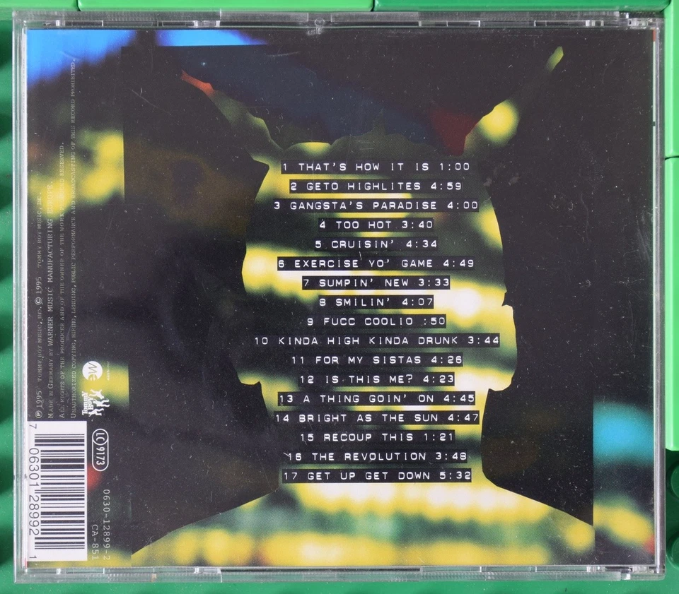 Coolio - Gangsta's Paradise - Tommy Boy Music - CD - Bild 2 von 4