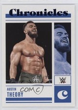 2023 Panini Chronicles WWE Blue 95/99 Austin Theory #64 0u2j