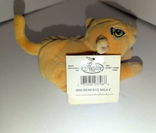 Disney Mini Bean Bag Nala 8" Plush, The Lion King, Vintage 2003