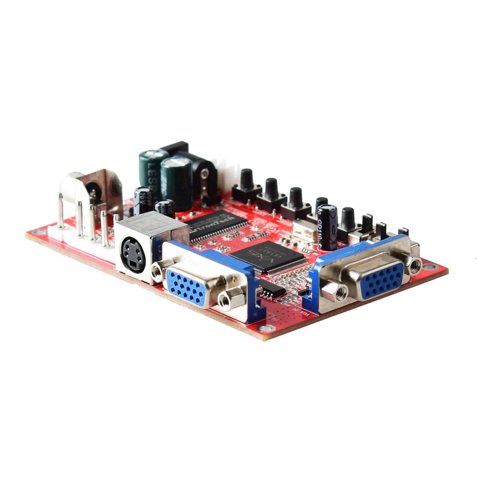 15K-80K Input Arcade Gamen Video Converter Board VGA to CGA RGBS/CVBS/S-VIDEO
