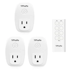 Indoor Remote Control Outlet Plug, Wireless Light Switches, 100ft Rang