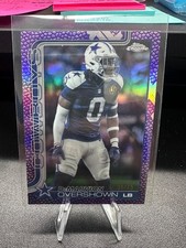 2025 Topps Chrome - #78 DeMarvion Overshown Purple Football /75