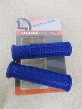 MOOSE BLUE ATV GRIPS SUZUKI QUADRUNNER KING Q...