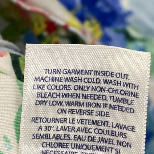 POLO RALPH LAUREN Mädchen Rock Größe 8 Mehrfarbig Plissee Blumen Frühling Sommer - Bild 10 von 10