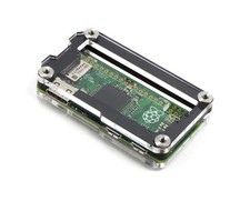 C4Labs Zebra Zero GPIO Black Ice Case for Raspberry Pi Zero/Zero Wireless/Zero 2