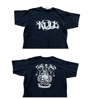 Alea Iacta Est Mens 3XL Short Sleeve Graphic T-Shirt Band Metal