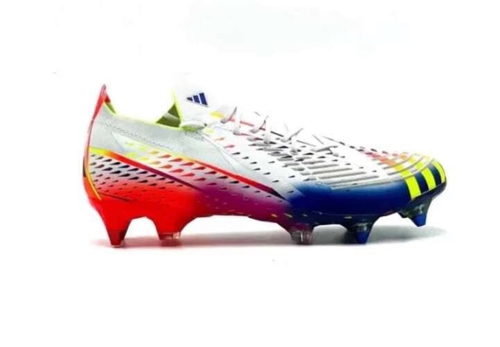 Size 9 Adidas Predator Edge.1 Low SG Elite Soccer Cleats White Men’s GW1035