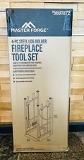 Master Forge 5 -Piece Steel Fireplace Tool Set UPC 643231535370