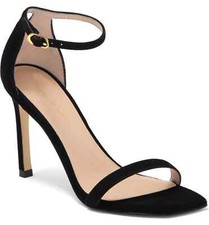 Stuart Weitzman Amelina 95 Heels Sandals Black SPAIN 8.5;NIB