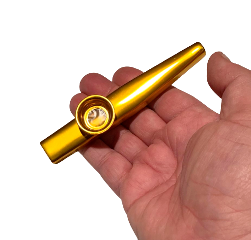 Classic TIN KAZOO Retro Music Toy Instrument Funny Sound