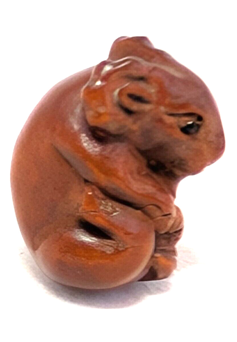 Ram  Ojime Zodiac Bead Carved   Boxwood   5532