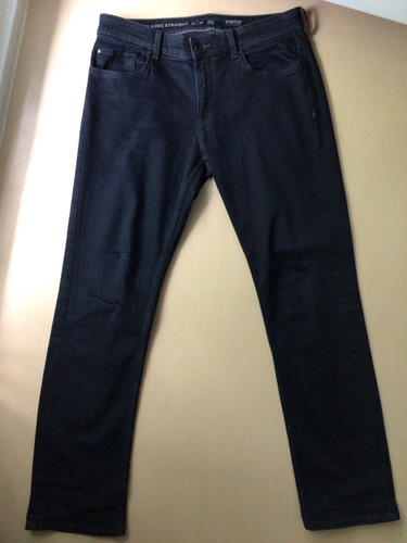 C&A Herren Jeans Gr.34/32 Classic straight Stretch comfort BLAU Baumwollmix