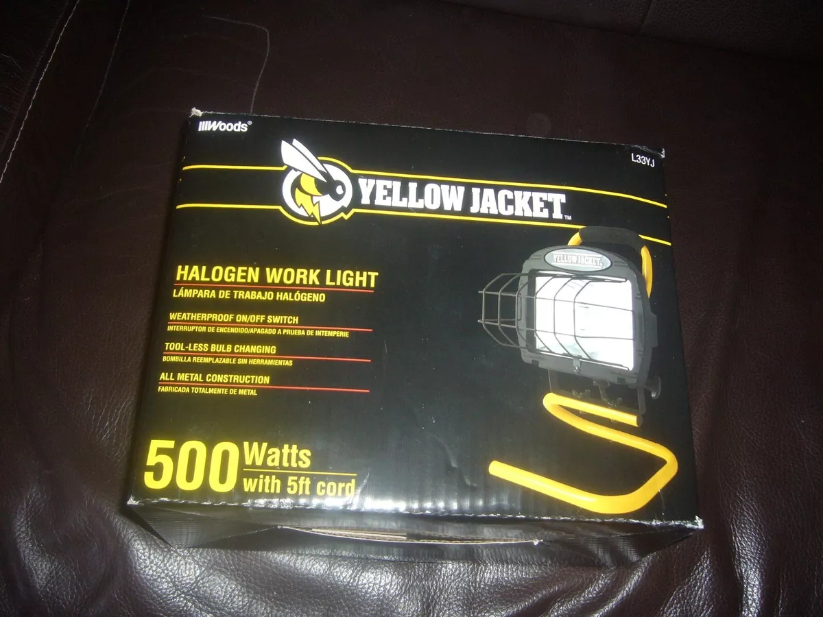 NEW YELLOW JACKET HALOGEN WORK LIGHT eBay