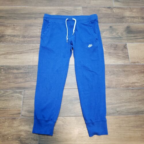 Pantalones deportivos Nike para mujer pequeños azules para gimnasio entrenamiento comodidad ligeros - Imagen 1 de 10
