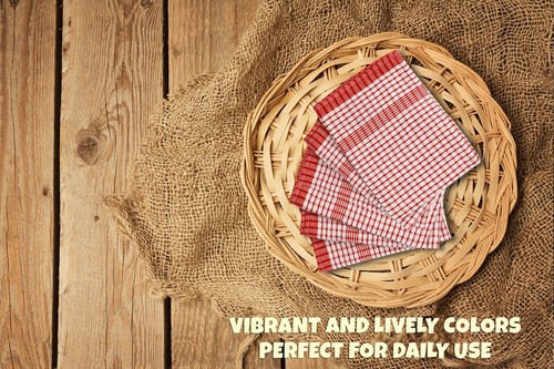 100% Cotton Kitchen Tea Towels 60x90cm Large Jumbo Dish Cloths Ultra Absorbent - Picture 30 of 55