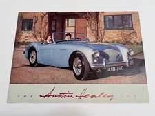 1953 54 55 AUSTIN HEALEY 100 ORIGINAL SALES BROCHURE IN EXCELLENT CONDITION