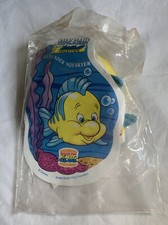 Vintage Burger King Kids Club Toy 1993 The Little Mermaid Flounder Squirter New