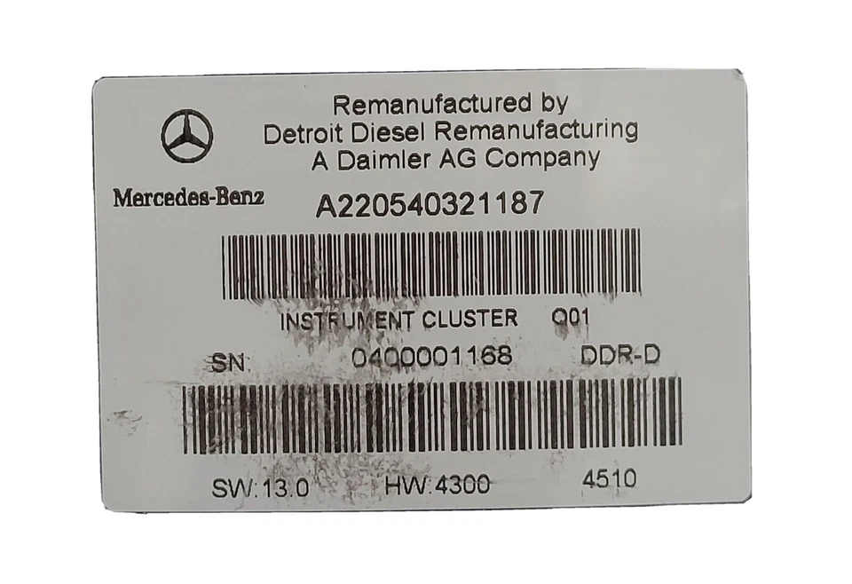 Cuadro de instrumentos Mercedes-Benz S-430 2000-2006 usado P#A220540321187 Foto 4 de 4