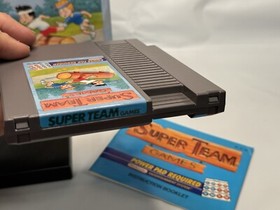 Super Team Games NES Nintendo Complete With Manual CIB Circle Seal
