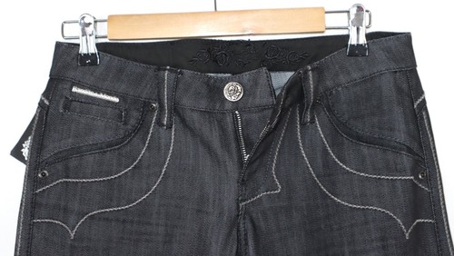 Jeans donna dritto Bandits Du Monde Sixty cotone/elastan taglia 28 L 32 W30 - Foto 2 di 10