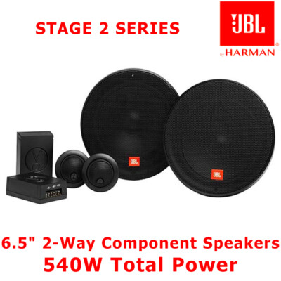JBL STAGE2 604C - 6,5'' 2-Wege Komponentenlautsprecher 540W Gesamtleistung 