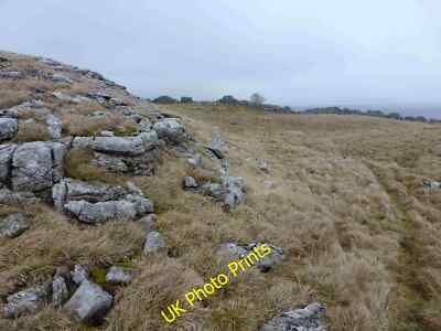 Photo 6x4 Limestone outcrops above Giggleswick Scar Settle  c2015