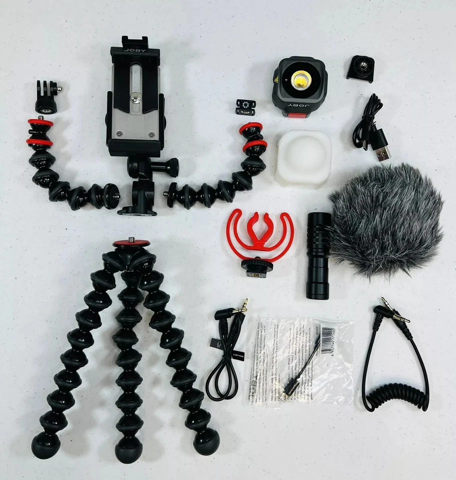 Joby GorillaPod Smartphone Vlogging Kit | Mic & LED Light | Portable & Trusted - Image 4 of 4