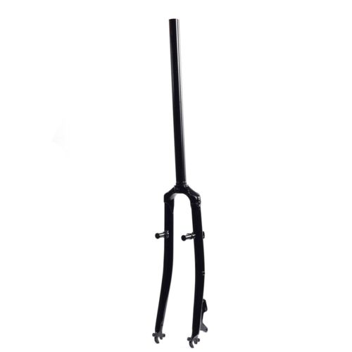 26" Chromoly Steel Touring Bike Rigid Fork 1 inch 25.4mm Disc V Brake Threadless