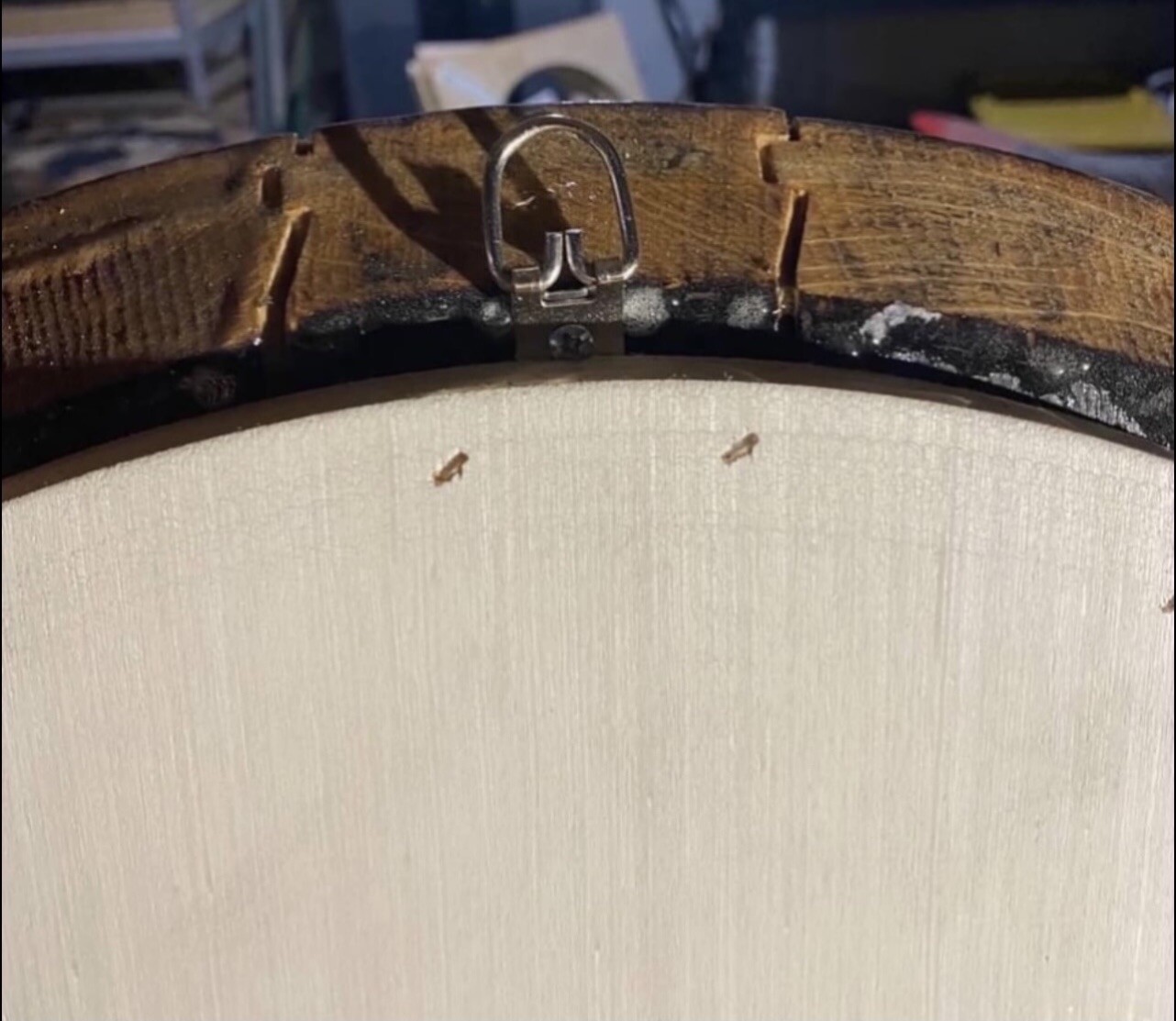 buffalo-trace-distillery-pappy-van-winkle-bourbon-barrel-head-clock