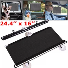 Retractable Car Auto Side Window Baby Sun Shade Shield Cover Roll Curtain Visor