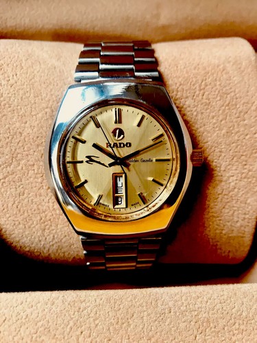 Orologio Rado Golden Gazelle Day/Date Automatico Cavaliere MEN'S Watch |  eBay