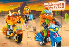 Jajko niespodzianka dla dzieci - puzzle : Motokoyoci bez BPZ 2004