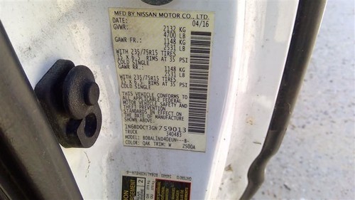 Windshield Wiper Motor Fits 09-19 FRONTIER 904954 - Picture 10 of 12