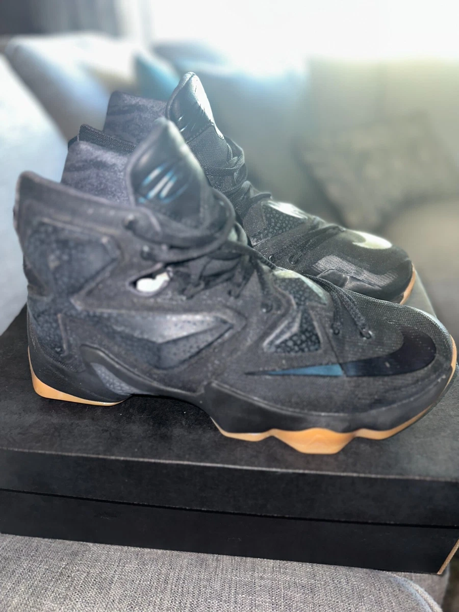 Nike lebron 13 best sale black