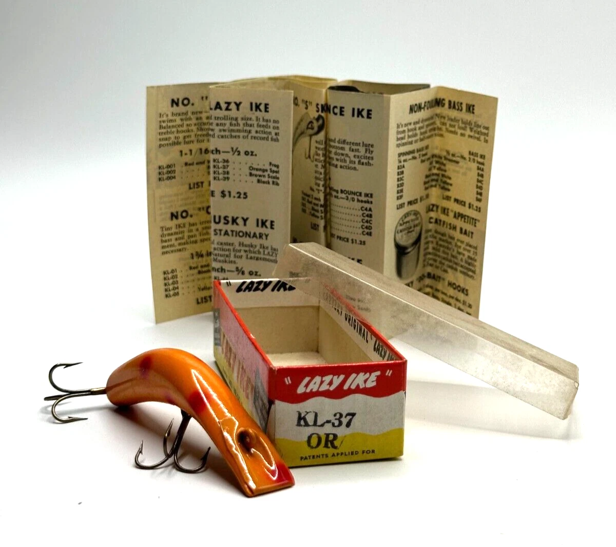 Lazy Ike Box Insert Included Vintage Fishing Lures for sale | eBay