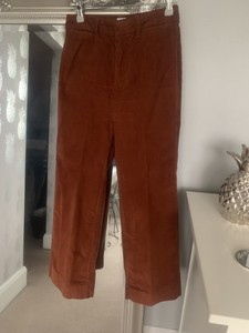 gap cropped trousers