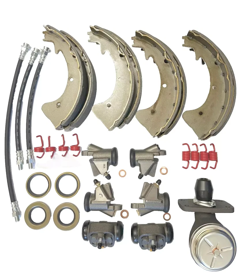 Kit completo de reconstrucción de cilindro maestro de freno y mangueras para Chrysler DeS 1956 12 x 2 1/2" Foto 2 de 4