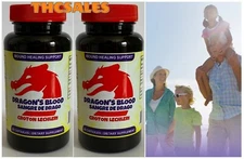 2 Sangre De Drago Dragons Blood Tree Sap Wound Healing Support Treatment Pills