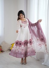 Bollywood Pakistani Kurta Pant Dupatta Set Designer Women Salwar Kameez Kurti