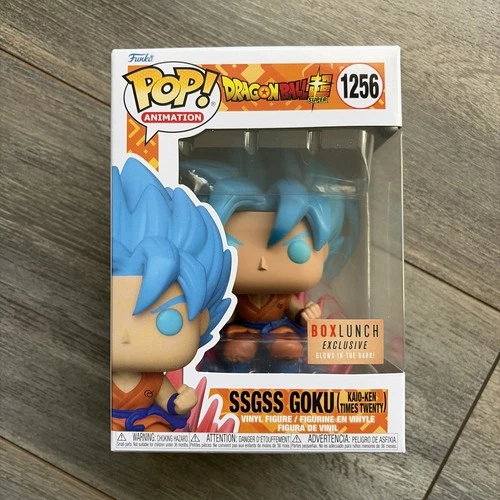 Funko Pop! Vinyl: Dragon Ball - SSGSS Goku (Kaio-Ken Times Twenty) Boxlunch 1256