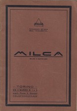 Catalogo MILCA Torino Chalmette -  1937 Attrezzi Agricoltura Edilizia Cavatappi