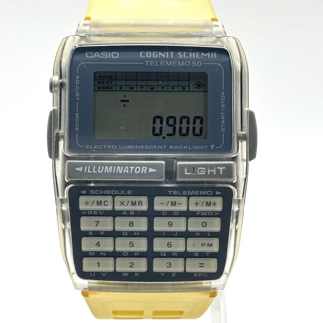 CASIO DBC-63 Cognit Schema Data Bank Watch Nasca Light
