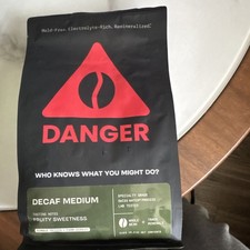 Danger Coffee Decaf Medium Whole Bean Mold-Fr...